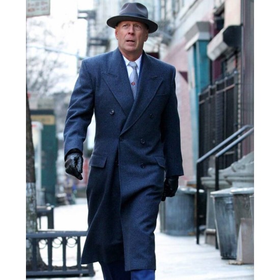 Motherless Brooklyn Bruce Willis Coat