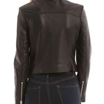 Shadowhunters Season 03 Katherine Mcnamara Biker Leather Jacket