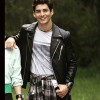 Power Rangers Dino Fury Chance Perez Biker Leather Jacket