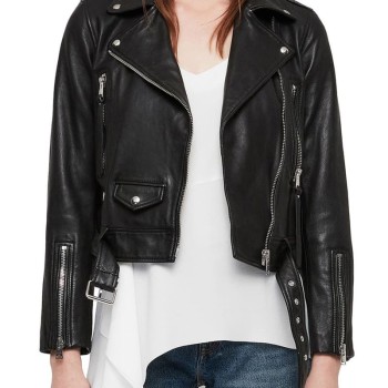 Camila Morrone Valley Girl Leather Jacket