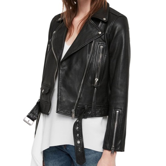 Camila Morrone Valley Girl Leather Jacket