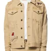 Mountain Club Denim Khaki Jacket Mountain Club Denim Khaki Jacket