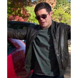 Adam Devine Magic Camp Leather Jacket