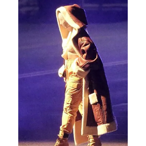 MTV Alicia Keys Shearling Coat MTV Alicia Keys Shearling Coat