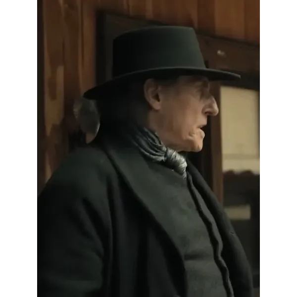 Murder at Yellowstone City 2022 Gabriel Byrne Black Coat Murder at Yellowstone City 2022 Gabriel Byrne Black Coat