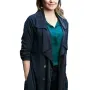 My Life Is Murder Alexa Crowe Black Trench Coat
