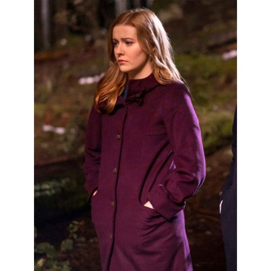 Kennedy Mcmann Nancy Drew Purple Coat