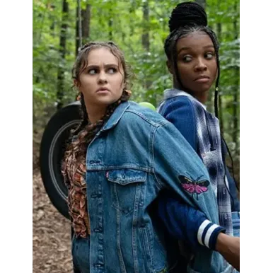 Naomi 2022 Mary Charles Jones Blue Denim Jacket Naomi 2022 Mary Charles Jones Blue Denim Jacket
