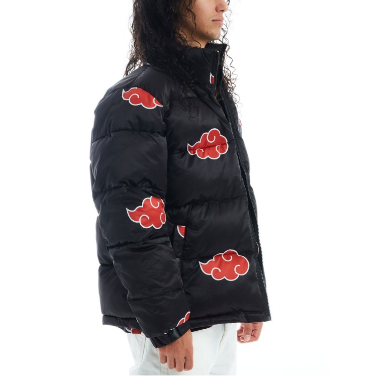 Men's Akatsuki Puffer Black Jacket Men's Akatsuki Puffer Black Jacket