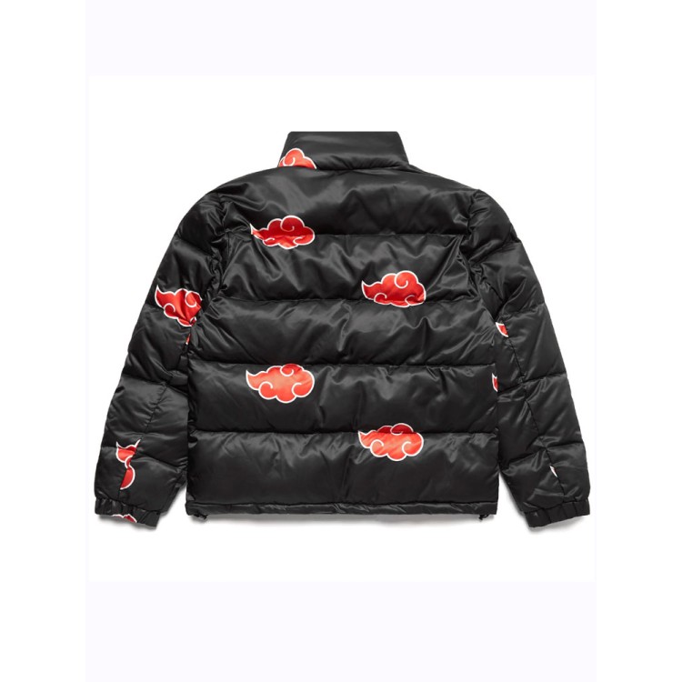 Men's Akatsuki Puffer Black Jacket Men's Akatsuki Puffer Black Jacket