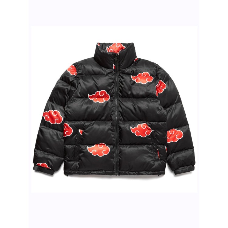 Men's Akatsuki Puffer Black Jacket Men's Akatsuki Puffer Black Jacket