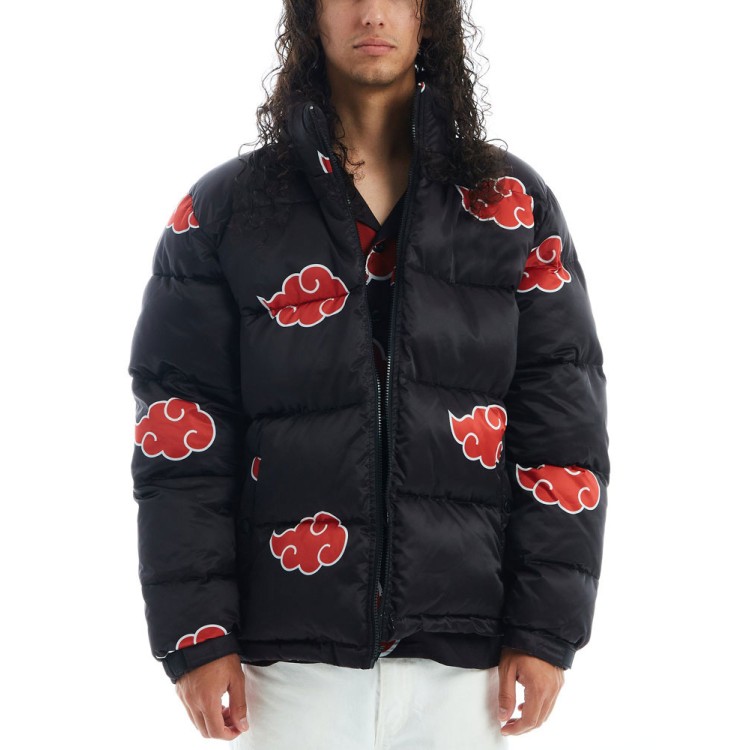 Men's Akatsuki Puffer Black Jacket Men's Akatsuki Puffer Black Jacket