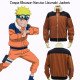 Cospa Blouson Naruto Uzumaki Brown Jacket