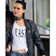 Vox Lux Natalie Portman Black Leather Jacket