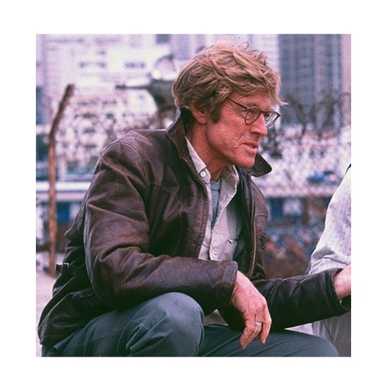 Robert Redford Spy Game Jacket