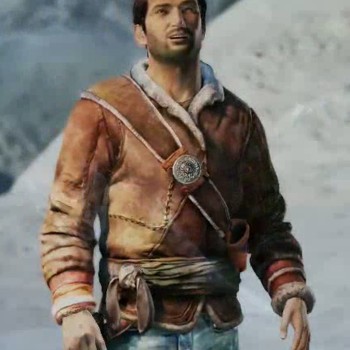 Nathan Drake Uncharted Suede Leather Jacket