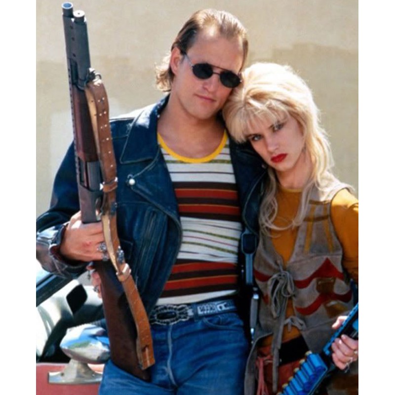 Natural Born Killers Woody Harrelson Biker Leather Jacket Natural Born Killers Woody Harrelson Biker Leather Jacket