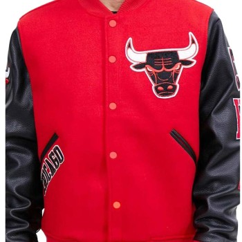 NBA Chicago Bulls Red Jacket