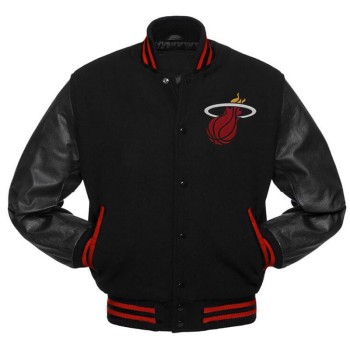 Miami Heat NBA Varsity Bomber Jacket