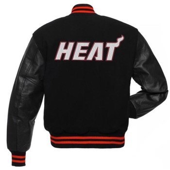 Miami Heat NBA Varsity Bomber Jacket
