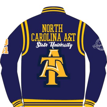 Nc A And T Aggie Varsity Jacket