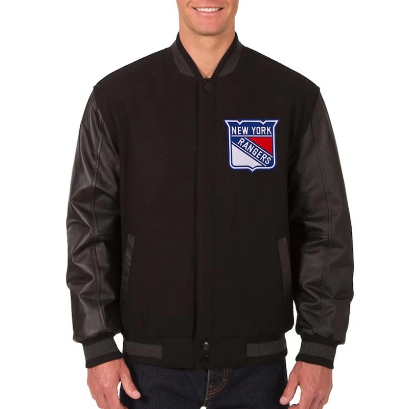 New York Rangers Varsity Jacket New York Rangers Varsity Jacket