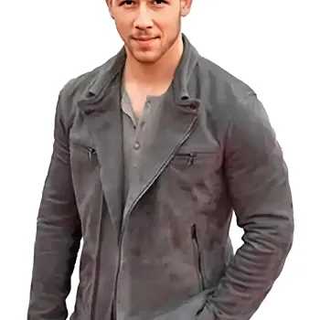 Nick Jonas Leather Jacket