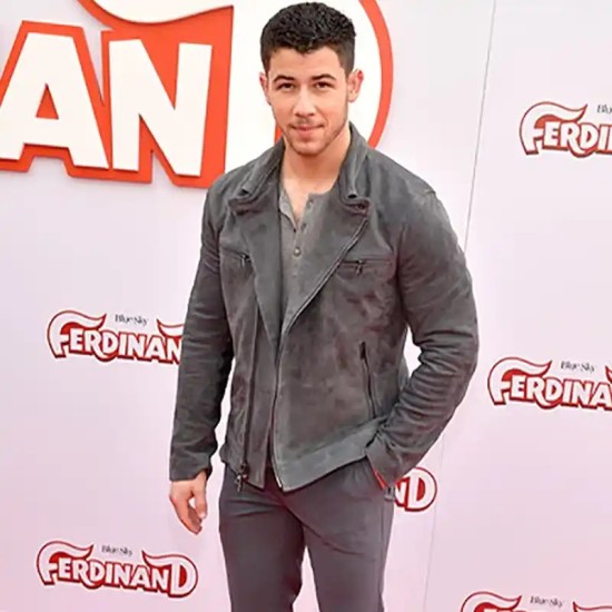 Nick Jonas Leather Jacket