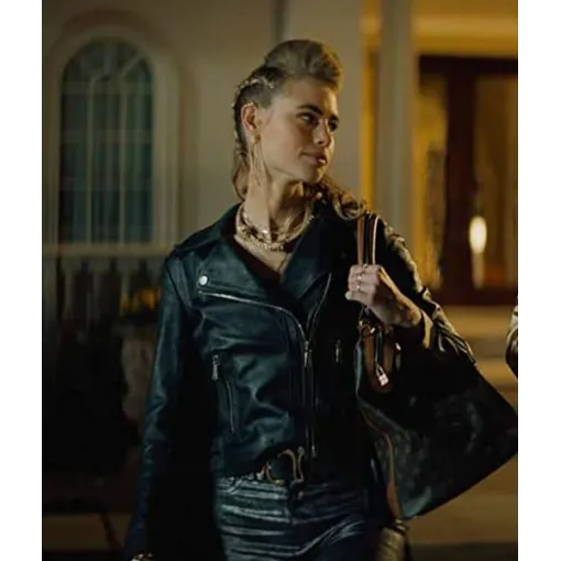 Night Teeth Lucy Fry Black Jacket