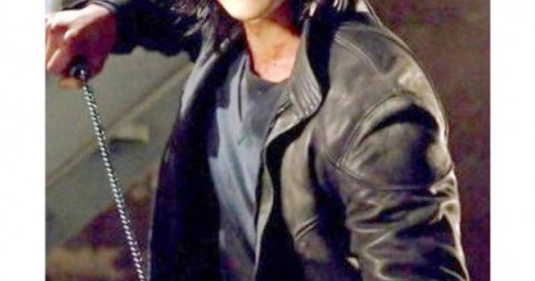 Ninja Assassin Rain as Raizo Black Leather Jacket