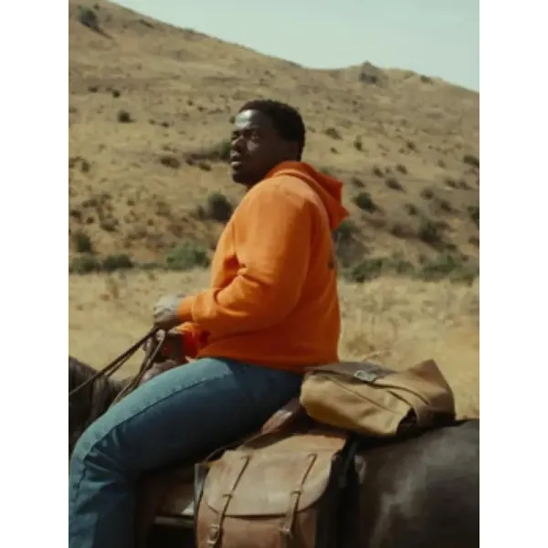 Nope OJ Haywood Orange Fleece Hoodie Nope OJ Haywood Orange Fleece Hoodie