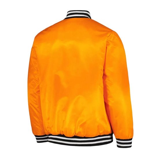 NY Mets Orange Varsity Jacket