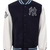 NY Yankees MLB Patch Varsity Jacket