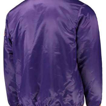 O-Line LSU Tigers Purple Jacket