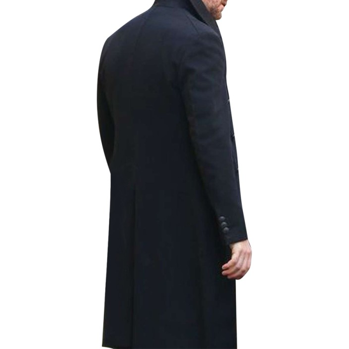 Ocean's 8 Richard Armitage Double Breasted Coat Ocean's 8 Richard Armitage Double Breasted Coat