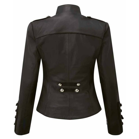 Olivia Palermo Street Wear Leather Jacket