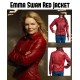 Emma Swan Once Upon a Time Red Leather Jacket