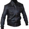 Sheriff Graham Once Upon a Time Brown Leather Jacket Sheriff Graham Once Upon a Time Brown Leather Jacket