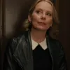 Only Murders in the Building Jan Black Leather Jacket Only Murders in the Building Jan Black Leather Jacket