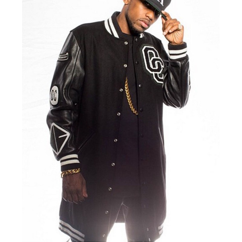 Post To Be Omarion OC Long Varsity Jacket Post To Be Omarion OC Long Varsity Jacket