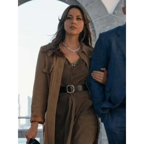 Operation Fortune Ruse De Guerre Aubrey Plaza Coat Operation Fortune Ruse De Guerre Aubrey Plaza Coat