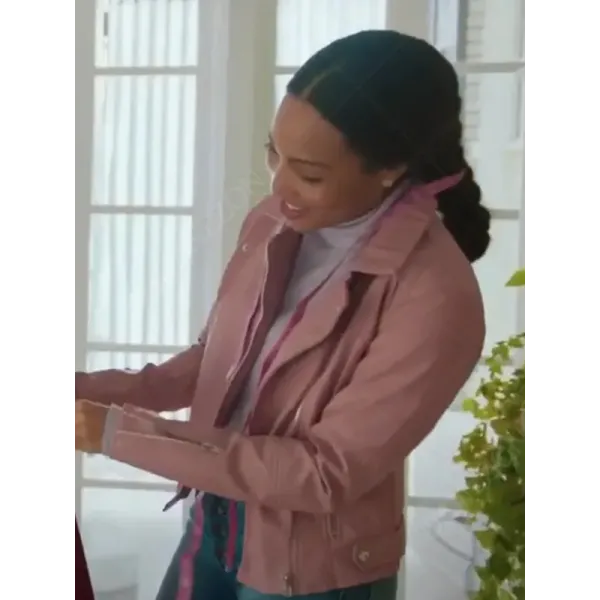 Our Take on Love 2022 Cristina Encarnacion Pink Jacket