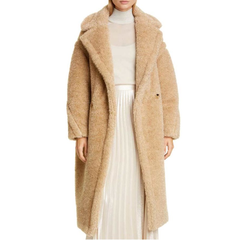 Out of Her Mind Fiona Button Brown Sherpa Coat Out of Her Mind Fiona Button Brown Sherpa Coat