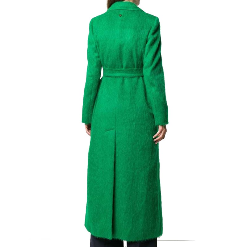 Sara Pascoe Out of Her Mind Green Belted Coat Sara Pascoe Out of Her Mind Green Belted Coat