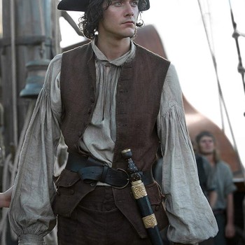 Outlander S04 Cesar Domboy Brown Vest