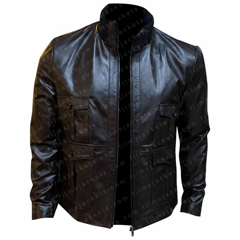 James Bond Casino Royale Leather Jacket James Bond Casino Royale Leather Jacket