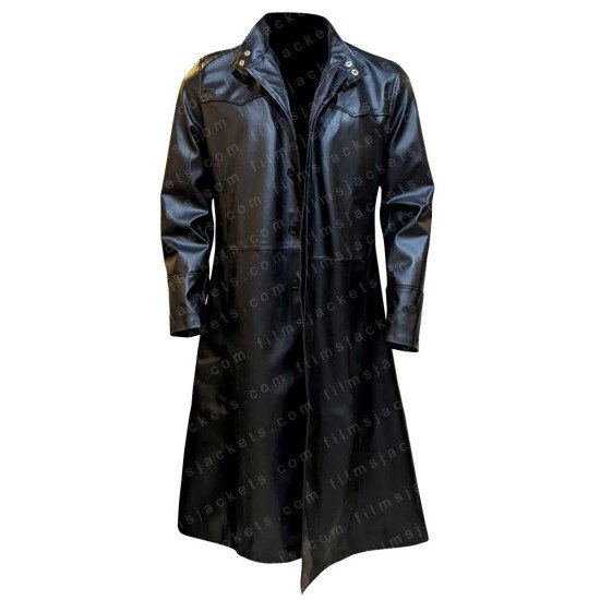 Neo Matrix Trench Coat