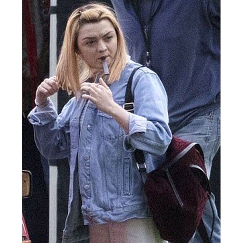 The Owners Maisie Williams Blue Jacket The Owners Maisie Williams Blue Jacket