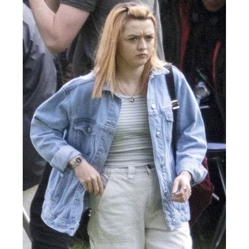 The Owners Maisie Williams Blue Jacket The Owners Maisie Williams Blue Jacket