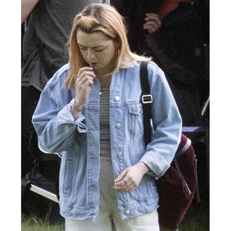 The Owners Maisie Williams Blue Jacket The Owners Maisie Williams Blue Jacket